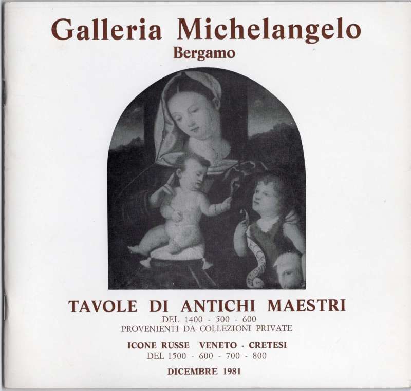 Tavole di antichi Maestri del 1400-1500-1600