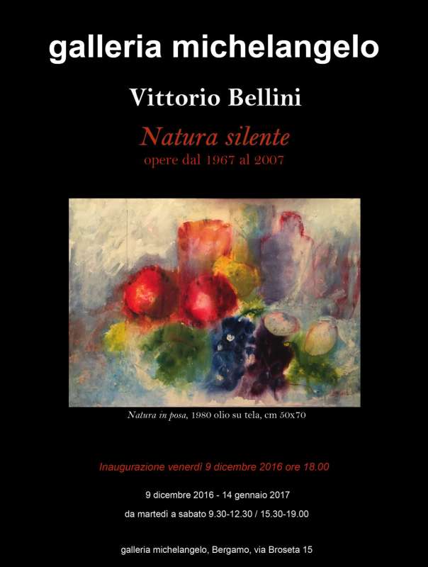 Natura silente -  Opere di Vittorio Bellini