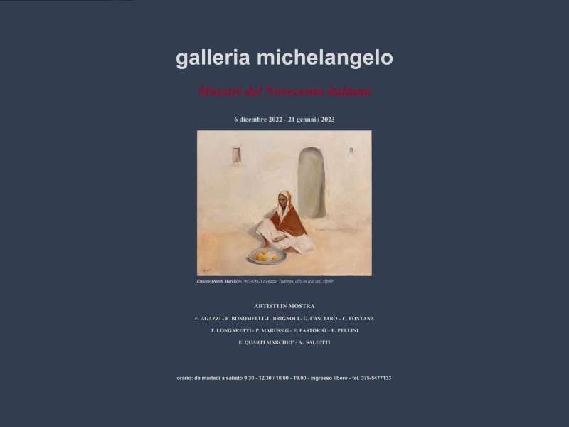 Maestri del Novecento italiano