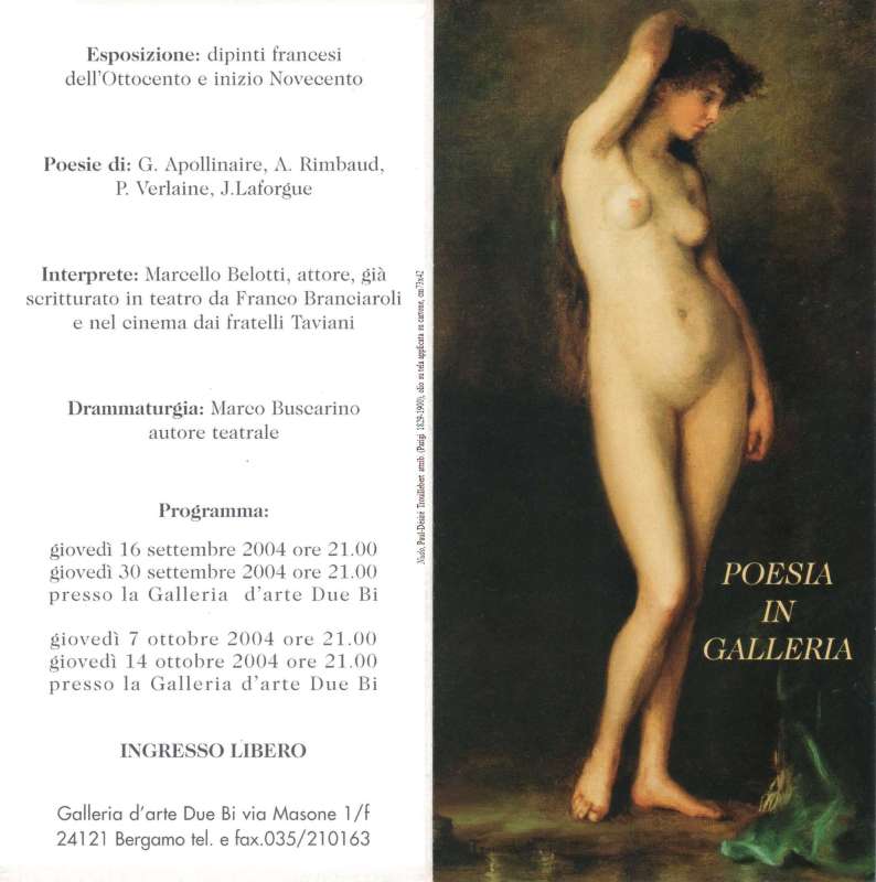Poesia in galleria - Dipinti francesi dell'Ottocento e inizio Novecento