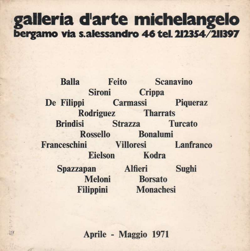 Maestri d'arte contemporanea