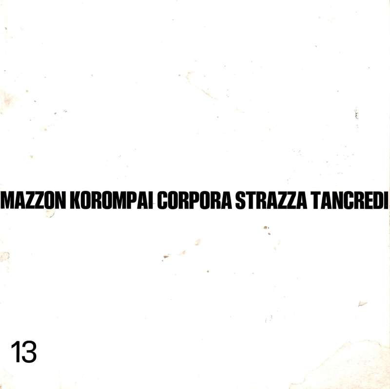 5 Maestri della pittura  Mazzon -  Korompai - Corpora -  Strazza -  Tancredi