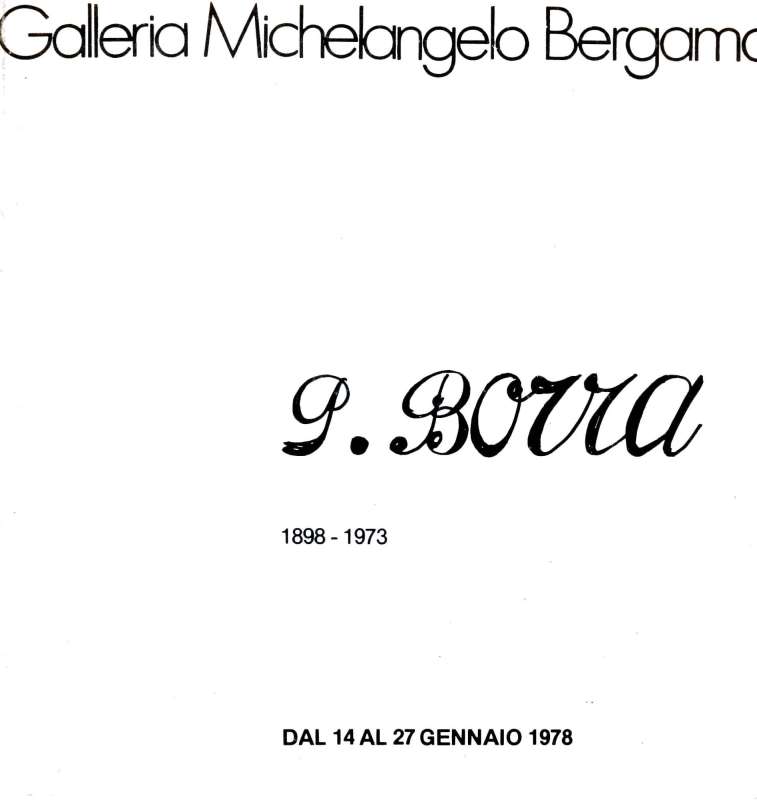Pompeo Borra, 1898-1973