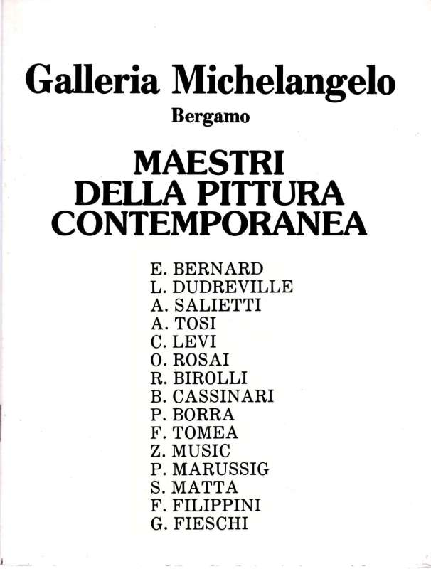 Maestri della pittura contemporanea