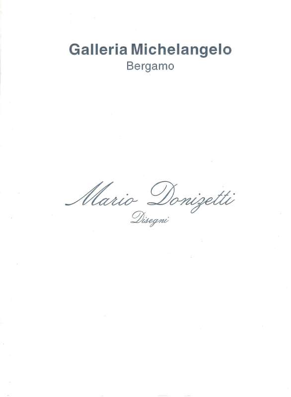 Mario Donizetti, disegni 1974-75