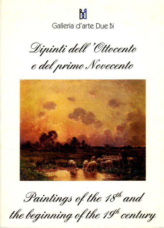 Dipinti dell'Ottocento e del primo Novecento