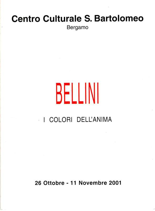 Bellini - I colori dell’anima