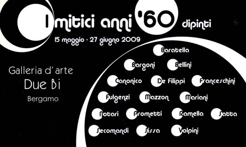 I mitici anni ‘60 - Dipinti
