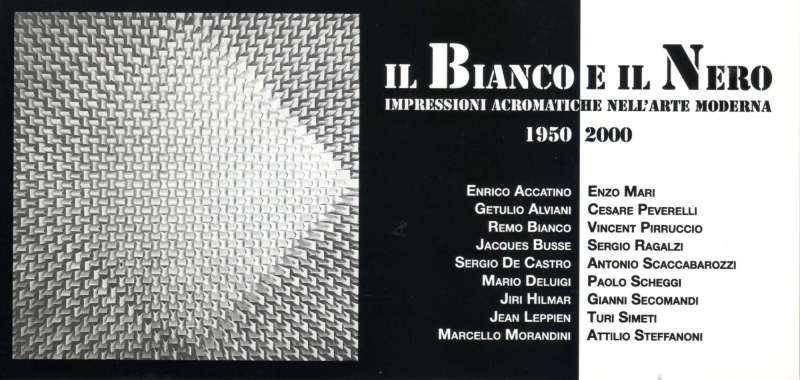 Il bianco e il nero - Impressioni acromatiche nell’arte moderna