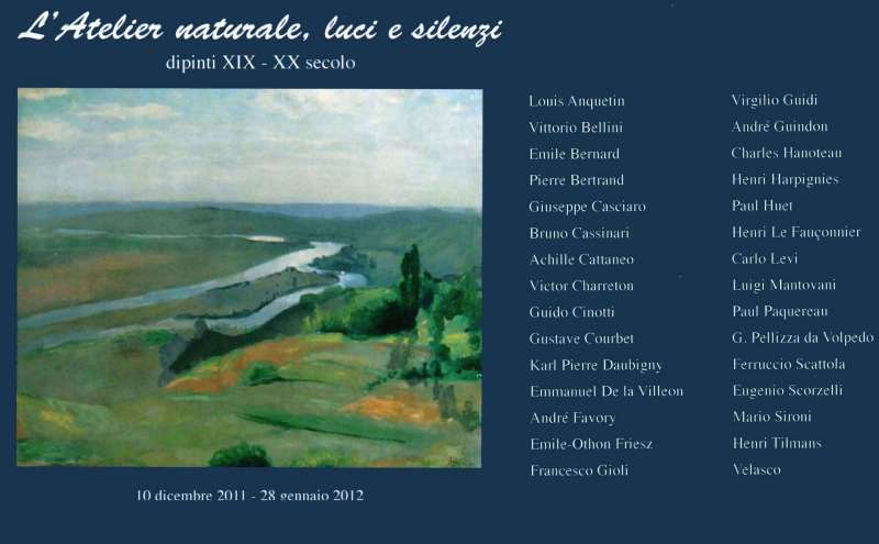L'atelier naturale, luci e silenzi - Dipinti XIX - XX secolo
