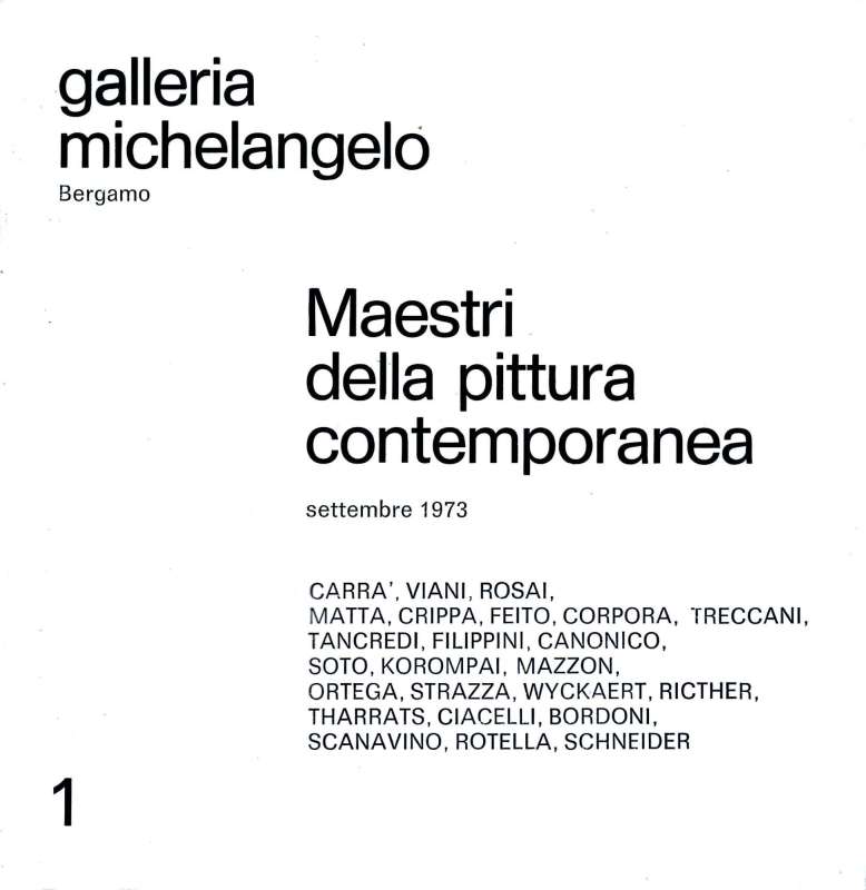 Maestri della pittura contemporanea