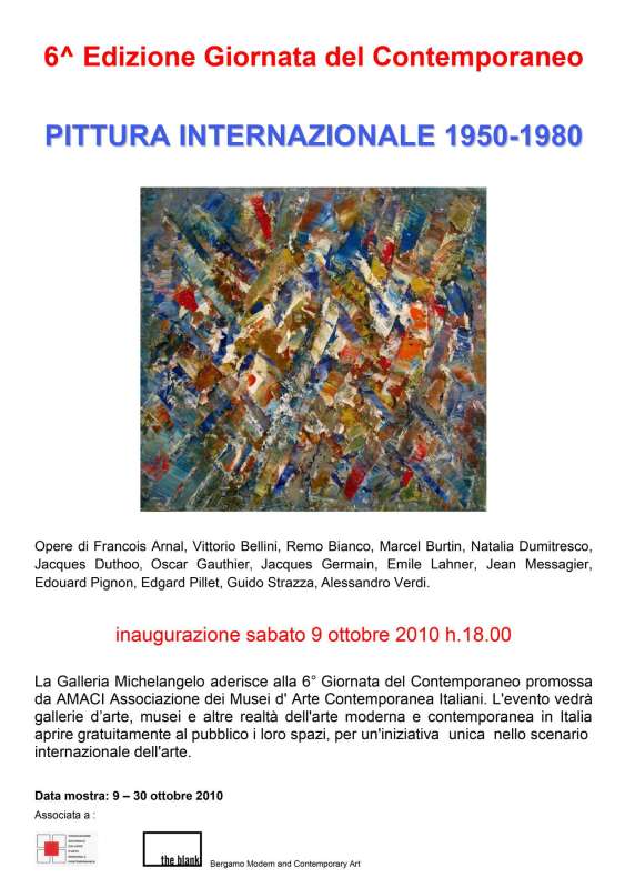 Pittura Internazionale 1950 - 1980