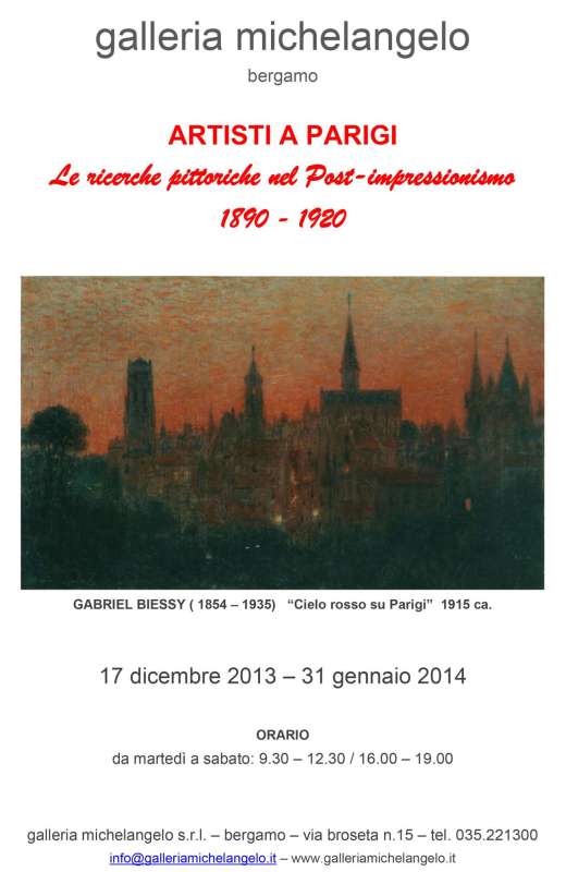 Artisti a Parigi - Le ricerche pittoriche nel Post-impressionismo 1890-1920
