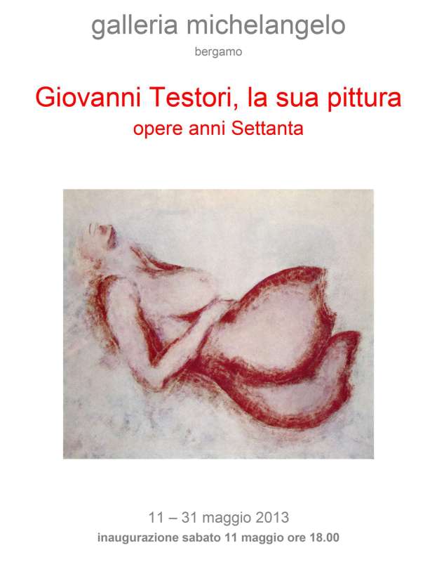Giovanni Testori, La sua pittura, Opere anni Settanta